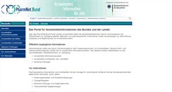 Desktop Screenshot of pharmnet-bund.de